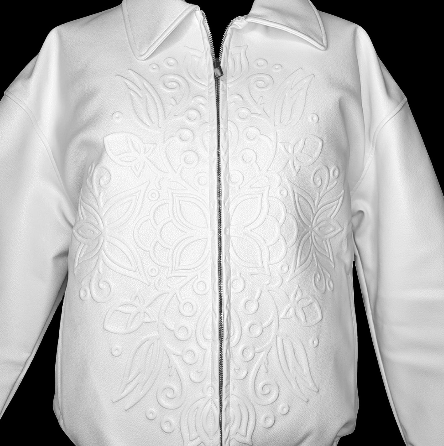 Embossed Floral Jacket