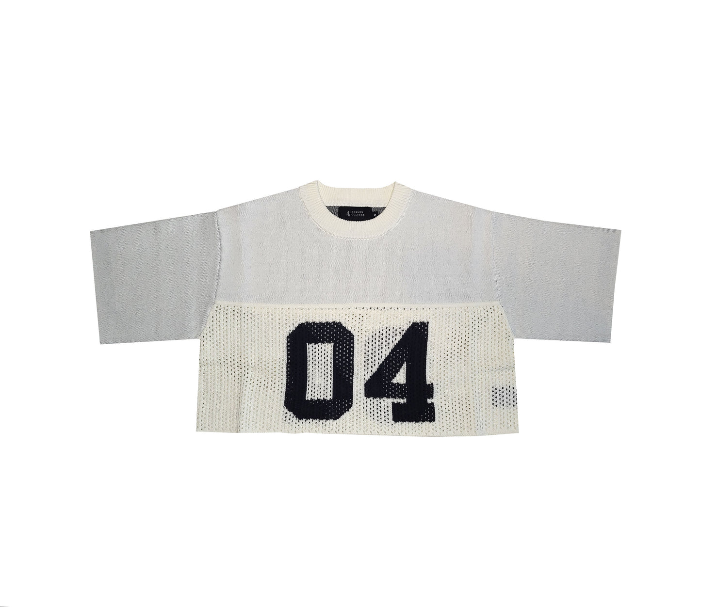 Cropped Vintage Knitted Jersey